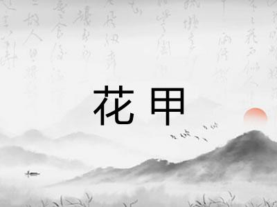 花甲 花甲
