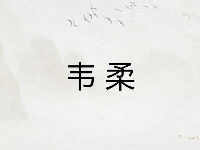 韦柔 韦柔