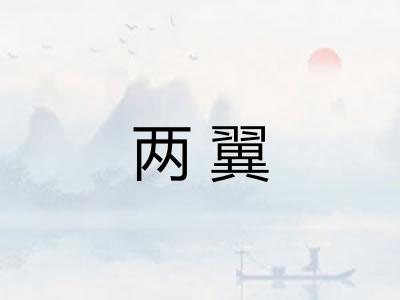 两翼 两翼