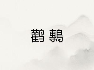 鹳鷒 鹳鷒