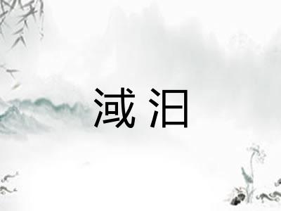 淢汩