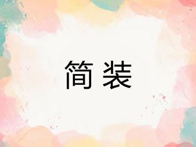 简装 简装