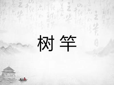 树竿 树竿