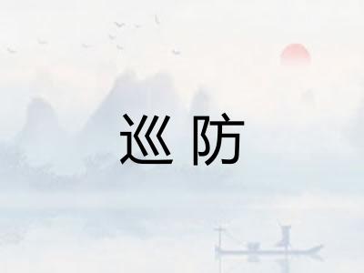 巡防 巡防