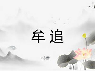 牟追