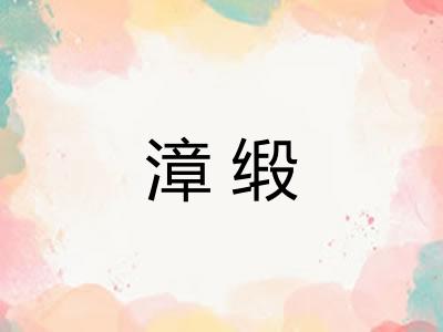 漳缎