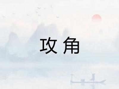 攻角 攻角