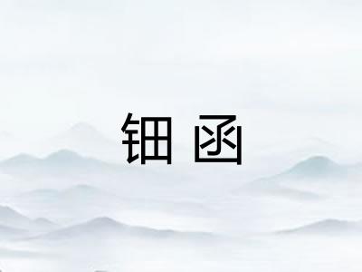 钿函 钿函