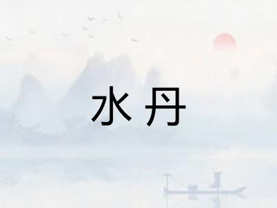 水丹 水丹