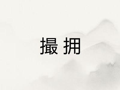 撮拥 撮拥