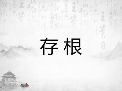 存根