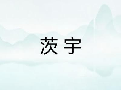 茨宇