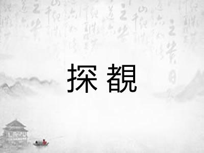 探覩