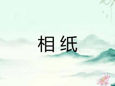 相纸