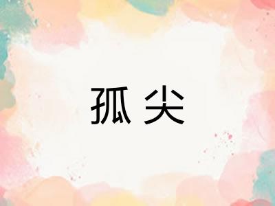 孤尖