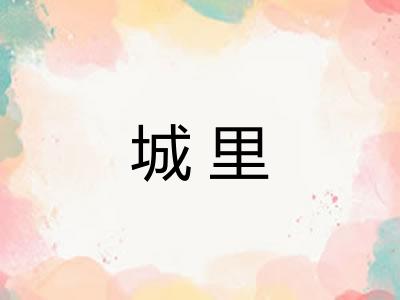 城里