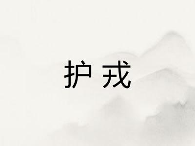 护戎 护戎