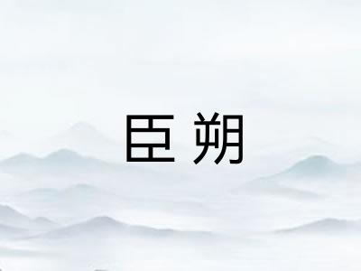 臣朔 臣朔