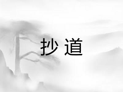 抄道 抄道
