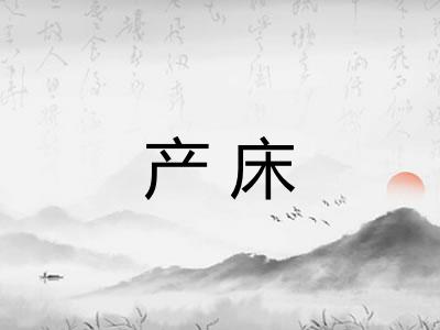 产床 产床