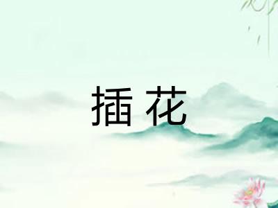 插花 插花