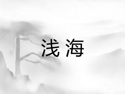 浅海