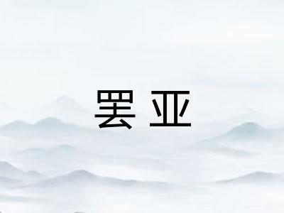 罢亚