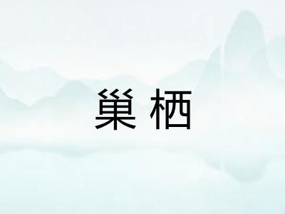 巢栖 巢栖