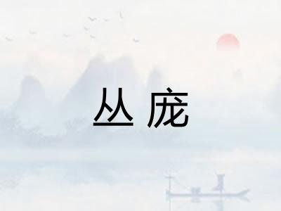 丛庞