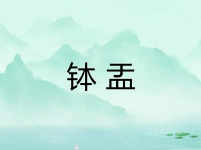 钵盂 钵盂