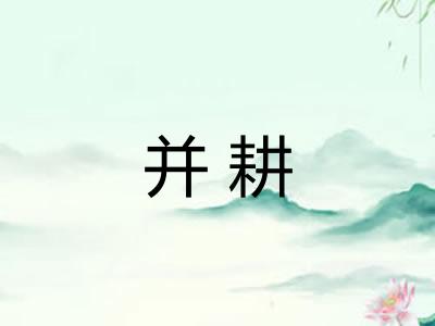并耕