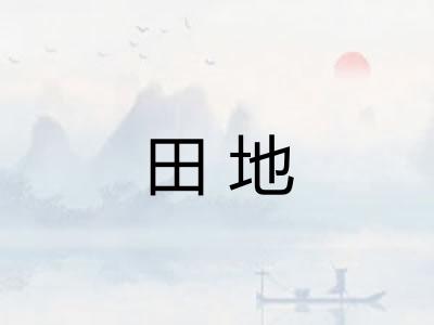 田地 田地