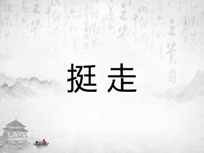 挺走