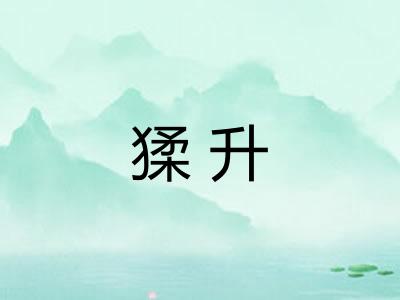 猱升