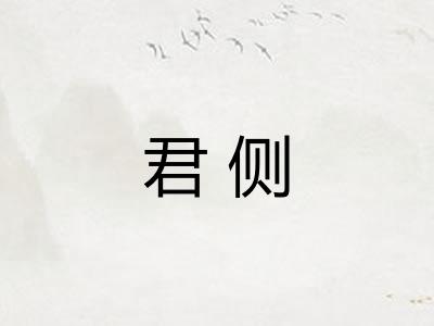 君侧 君侧