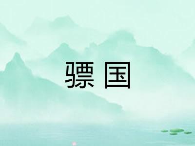 骠国 骠国