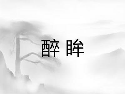 醉眸 醉眸