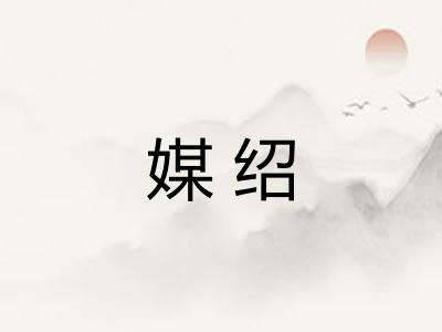 媒绍
