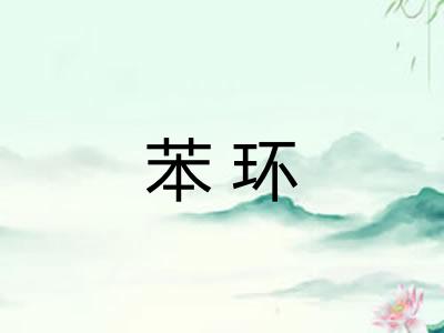 苯环 苯环