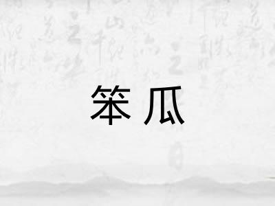 笨瓜
