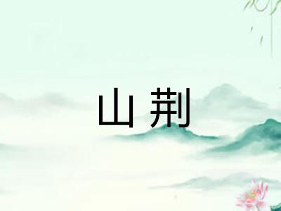 山荆 山荆