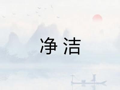 净洁 净洁