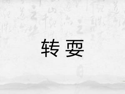 转耍