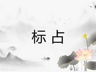 标占 标占