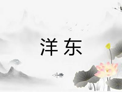 洋东 洋东