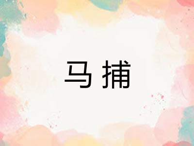 马捕 马捕