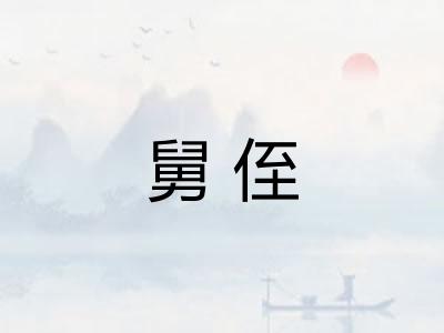 舅侄 舅侄