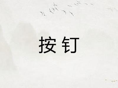 按钉 按钉
