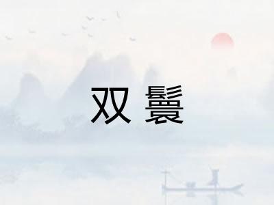 双鬟 双鬟