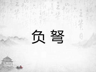 负弩